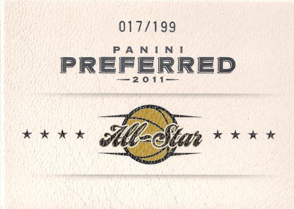 Panini Preferred 2011-12 All Star Knicks Front