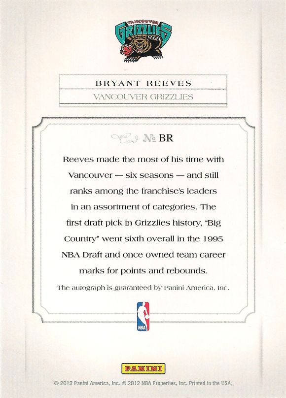 Bryant Reeves Elusive Ink back