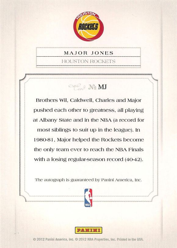 Major Jones Elusive back Major Jones Elusive back