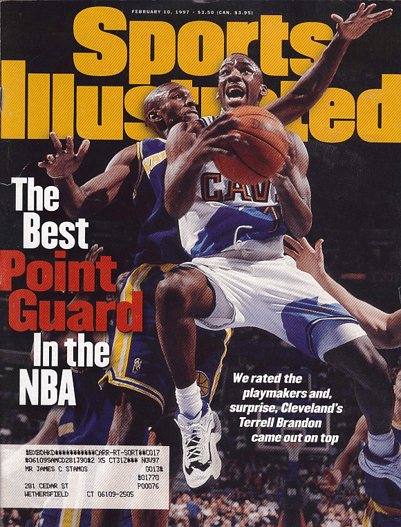 Terrell Brandon SI cover