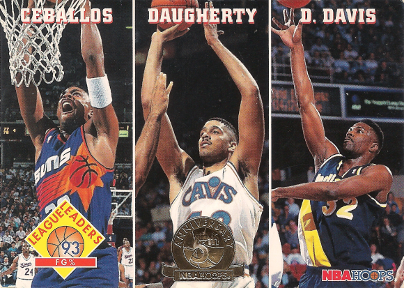 Cedric Ceballos Brad Daugherty Dale Davis